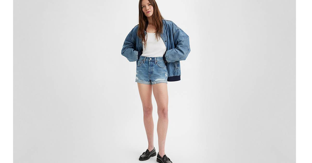 501® High Rise Selvedge Women's Shorts | LEVI'S (US)