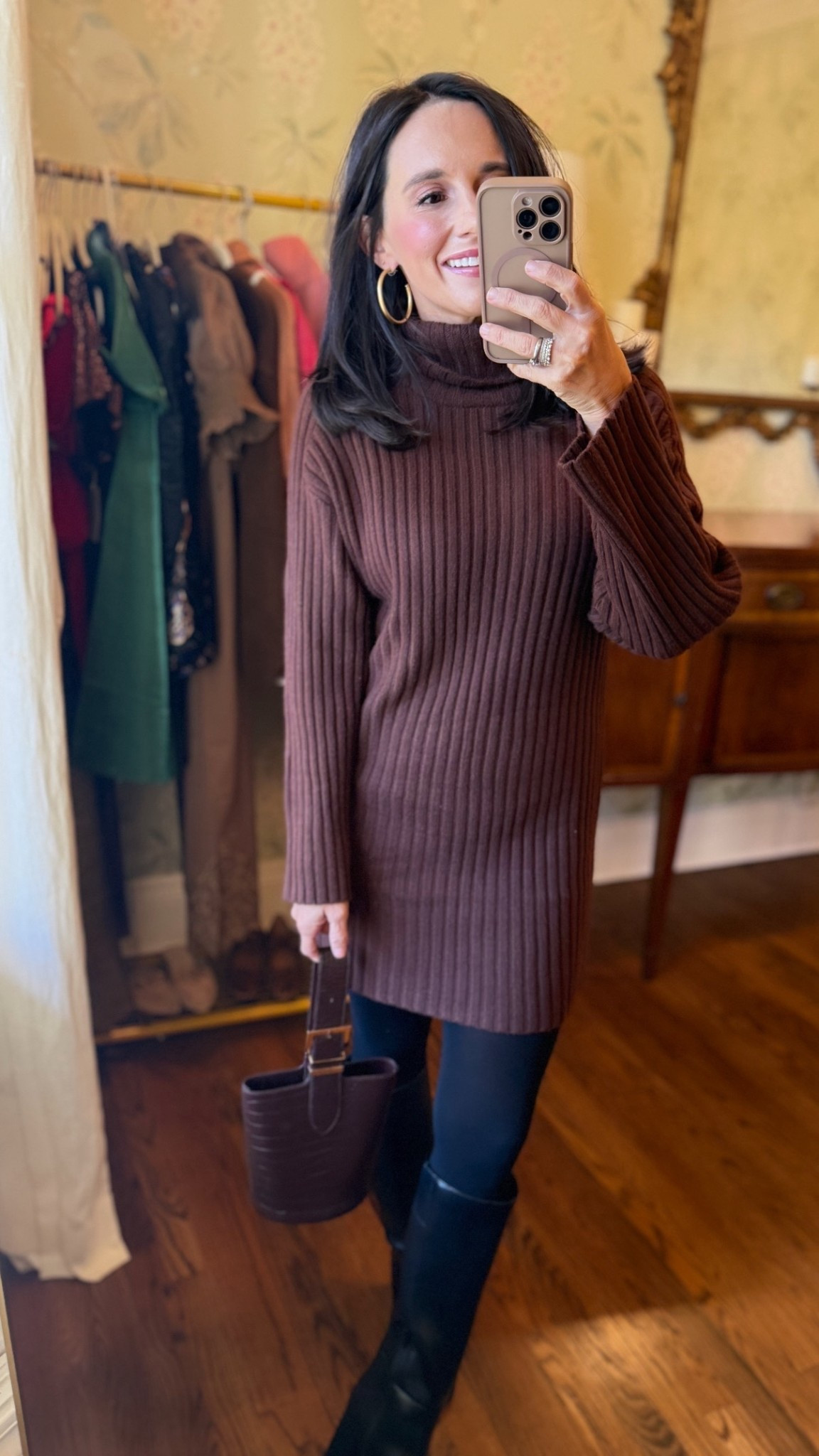 size XS in this affordable target sweater dress that is SO cute for thanksgiving and all the turkey day things • also really cute for friendsgiving & styled with a belt!!

#LTKSeasonal #LTKHoliday #LTKselfcare