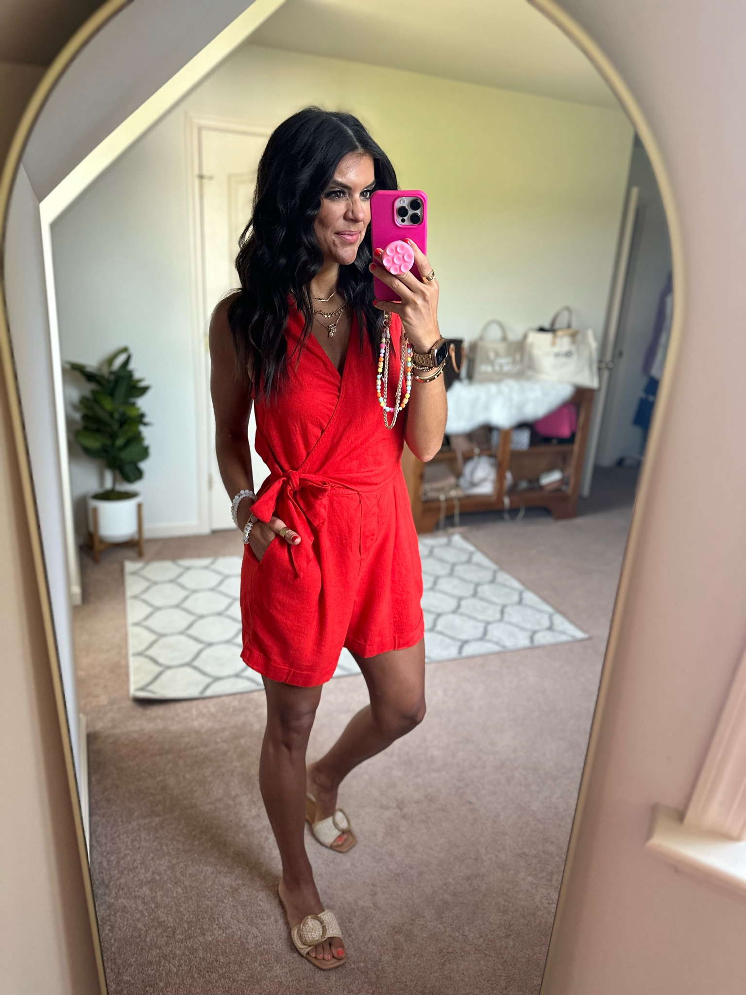 Love this Target romper! 30% off today! I’m in size small
Sandals ttts and on sale!

#LTKStyleTip #LTKSaleAlert #LTKFindsUnder100