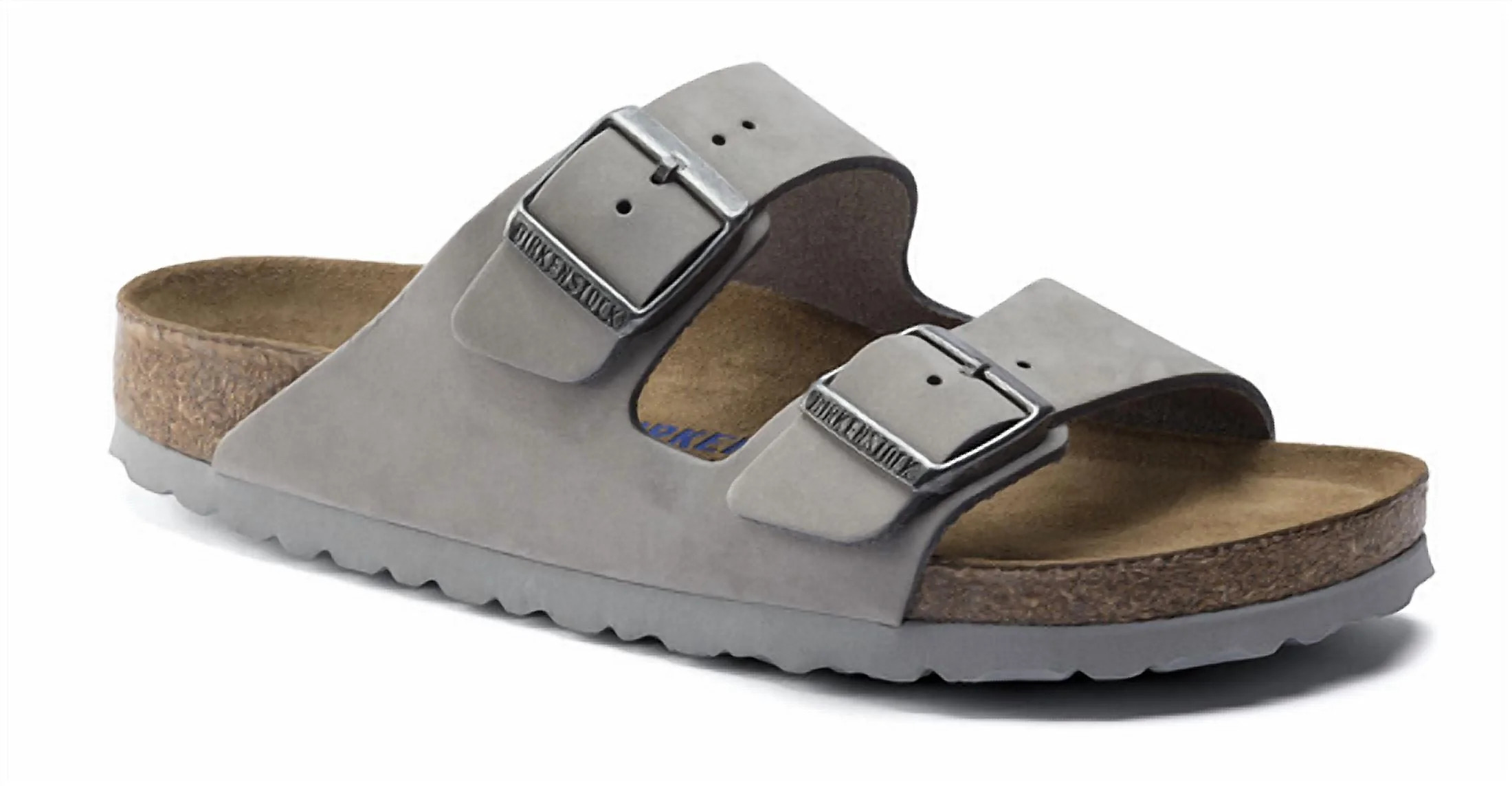 Women's Arizona Soft Footbed Slide In Dove Grey | Shop Simon