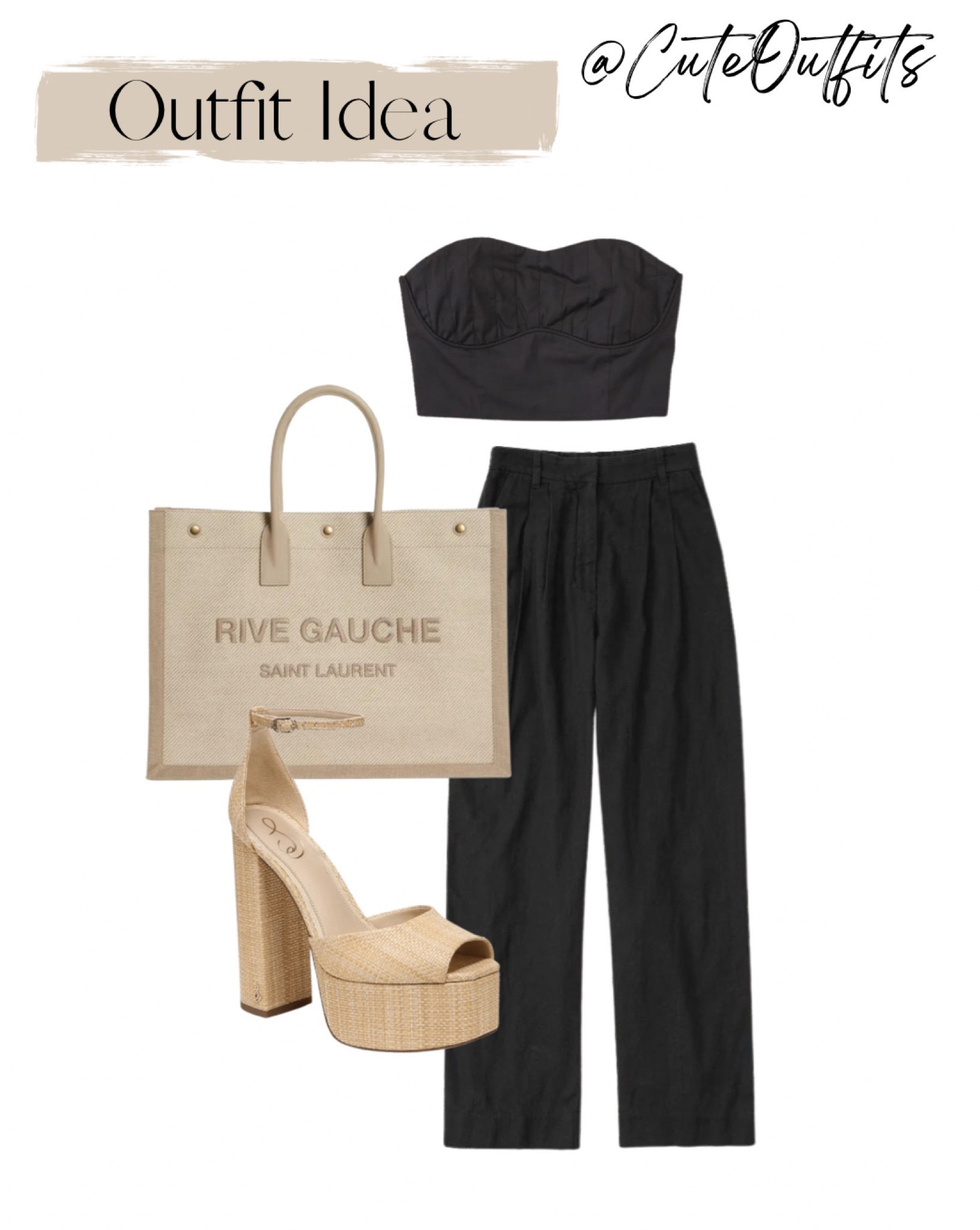 Black top and pants matching set
Neutral platform heels 
Canvas tote

.
.

black tank top black tube top black crop top wide leg black pants outfit vacation looks vacation capsule black linen pants outfit black flare pants black work pants black dress black summer outfits 2023 spring wedding guest dress spring wedding guest dresses spring dress 2023 spring dresses 2023 wedding guest dress summer wedding guest dresses summer dress 2023 summer dresses 2023 womens dresses to wear to wedding dresses for wedding guest formal formal semi formal wedding guest dresses black tie optional occasion dress formal dress formal wedding guest dress black tie wedding guest dress black tie gown black tie event dress cocktail wedding guest dress cocktail party dress cocktail outfit cocktail cocktail dress spring brunch outfits spring brunch outfit spring brunch dress spring dinner outfit dinner date night dinner party outfit dinner dress beach wedding guest dress beach wedding guest spring date night outfits spring winter date night dress spring girls night out dress spring going out outfits spring summer going out outfits spring summer going out dress spring going out outfit bachelorette party outfits miami outfits miami dress miami style miami fashion miami night outfit mexico wedding guest mexico outfits mexico vacation outfits elegant outfits palm springs outfit hawaii vacation outfits hawaii outfits hawaii dress bahamas cancun outfits cabo outfits cabo vacation beach vacation dress vacation style vacation outfits resort looks resort dress resort outfits beach resort style resort fashion resort wear 2023 graduation outfits graduation dresses spring greece outfits greece vacation two piece set two piece skirt set two piece outfit white two piece set matching sets white matching set 2 piece outfits 2 piece skirt set 2 piece set skirt and top set black pant set tan sandals tan heels platform heels platform sandals platform shoes spring sandals 2023 spring shoes 2023 summer sandals 2023 summer shoes 2023 spring outfits 2023 spring pants summer pants beach formal neutral fashion

#LTKSeasonal #LTKFind #LTKsalealert #LTKU #LTKunder50 #LTKunder100 #LTKbeauty #LTKwedding