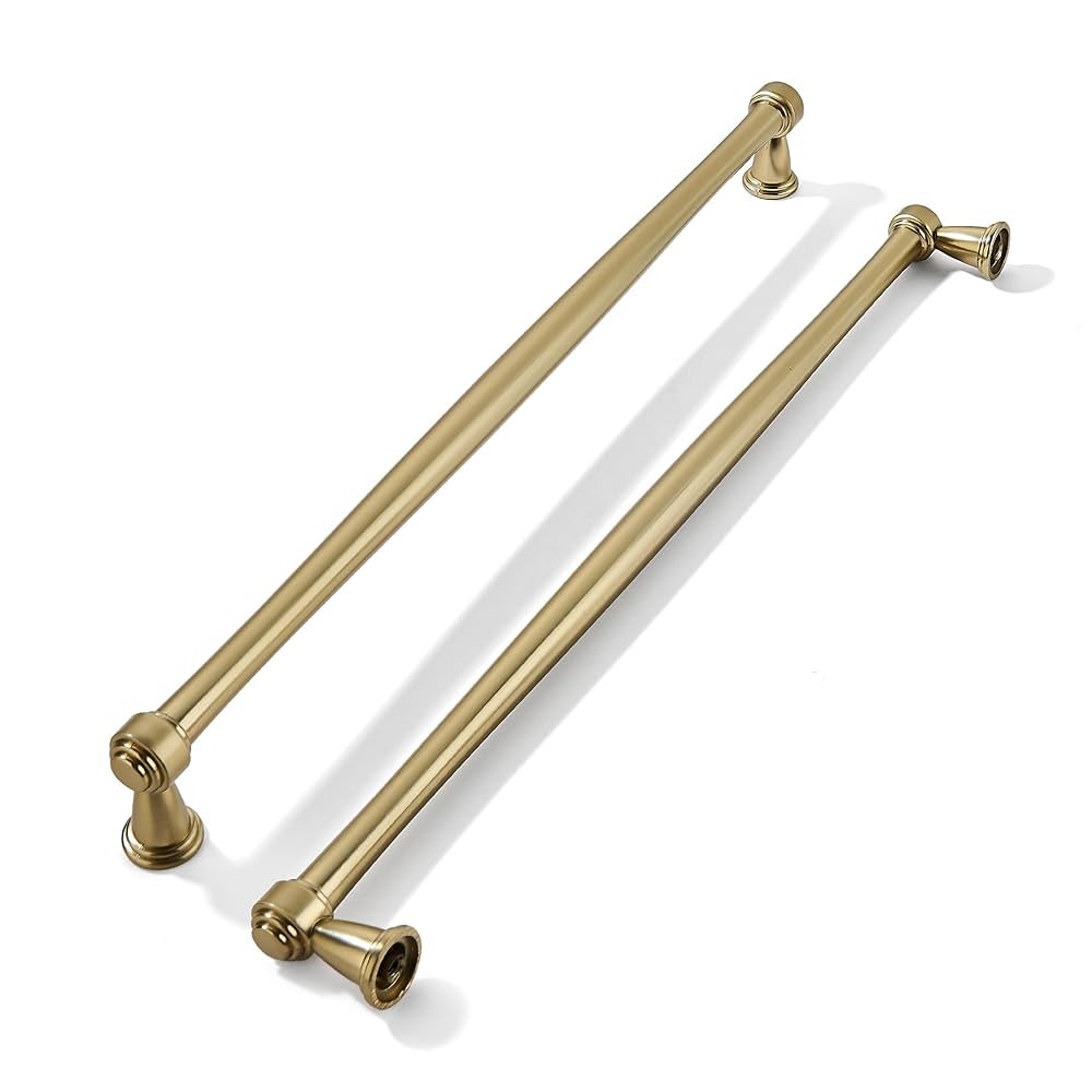 khtumeware 1 Pack Appliance Pull 18 Inch(457mm) Champagne Bronze Cabinet Pulls, Champagne Brass K... | Amazon (US)