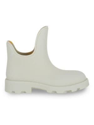 Burberry Textured Ankle Boots on SALE | Saks OFF 5TH | Saks Fifth Avenue OFF 5TH