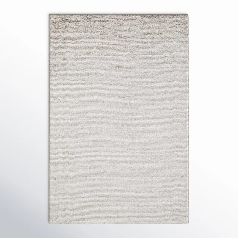Danberry Hand Tufted Wool Light Gray Rug | Wayfair North America