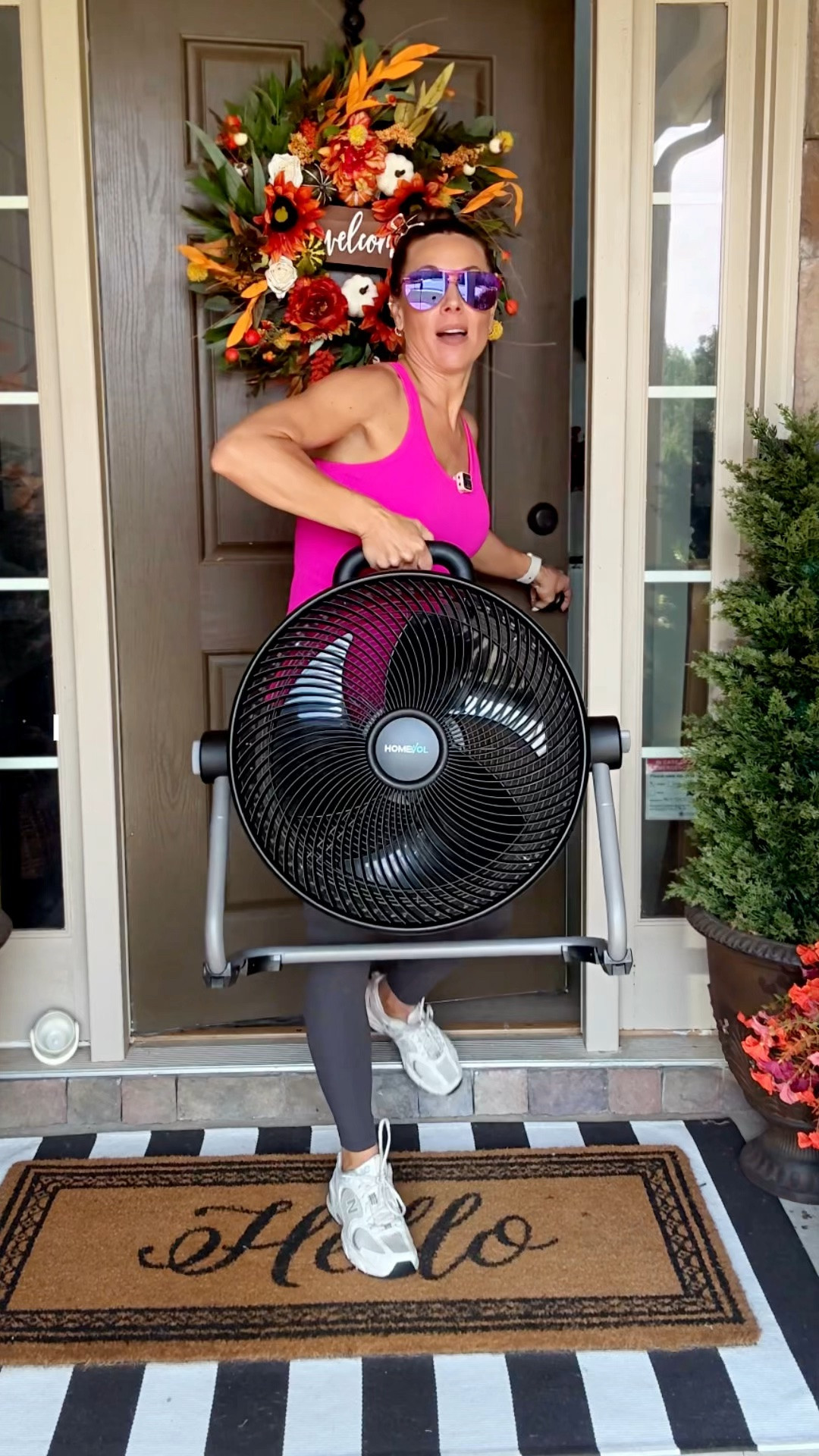 If you’re spending hours at a baseball game, tournament, camping, sitting on the patio, or hanging out in the backyard, this 20-inch cordless industrial fan is SO handy.

It has 6 speeds, powerful airflow, a 180° adjustable head, and a rechargeable battery that can last up to 30 hours.

And I love that I’m not stuck sitting next to an outlet. Take it where you need it, then plug it in when you’re somewhere with power.

#AD
#OutdoorLiving
#SummerEssentials
#SportsMomLife
#PortableFan
#CampingGear