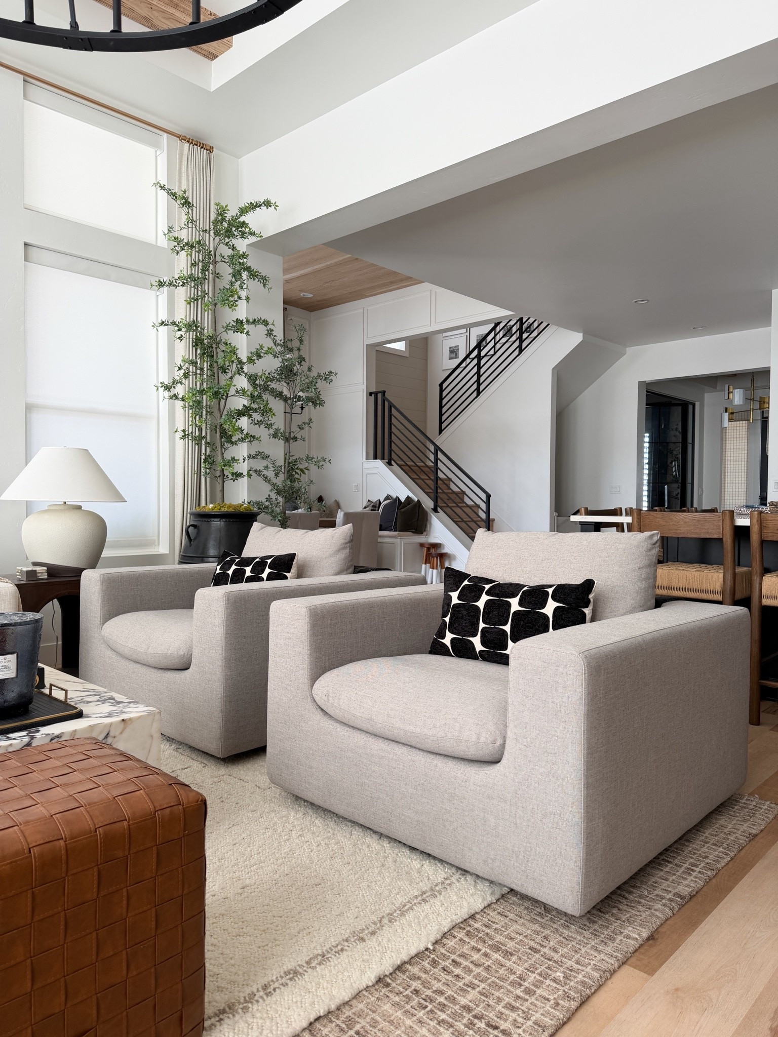 Oversized swivel chairs

#LTKHome