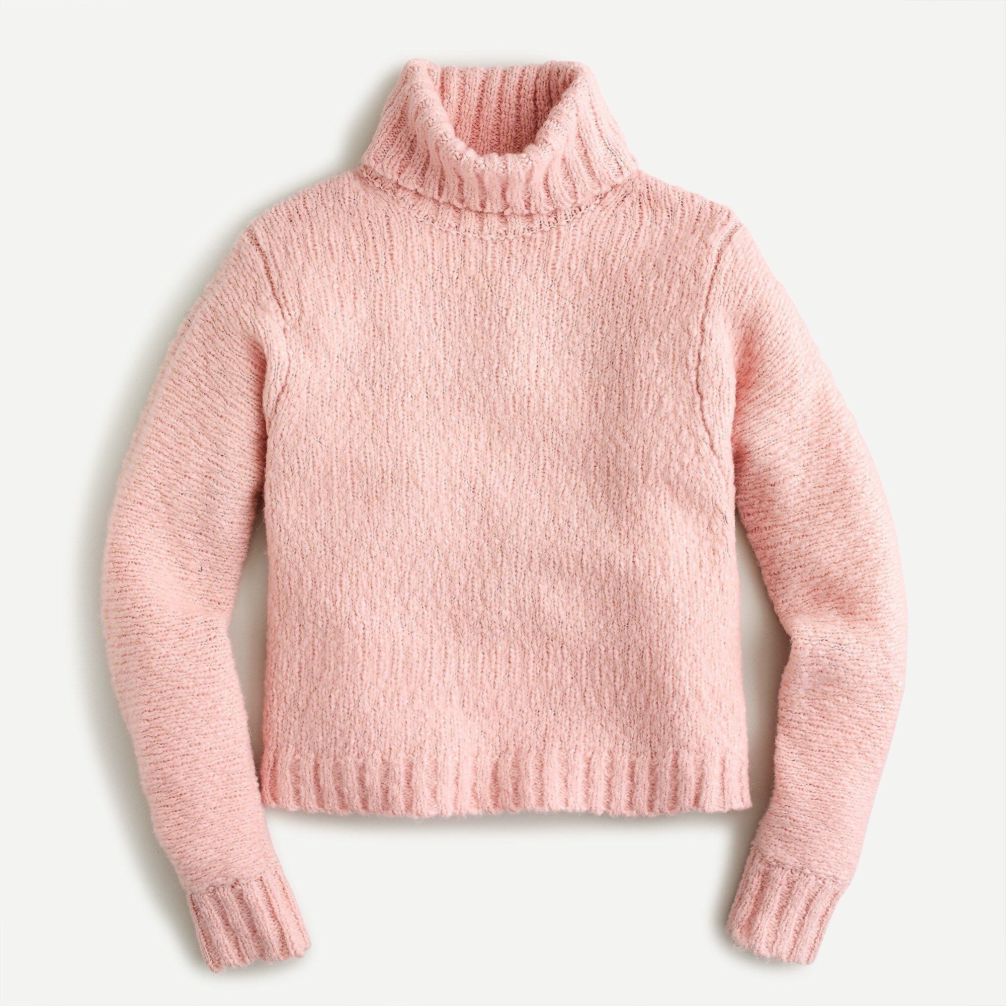 Swingy alpaca-blend turtleneck sweater | J.Crew US