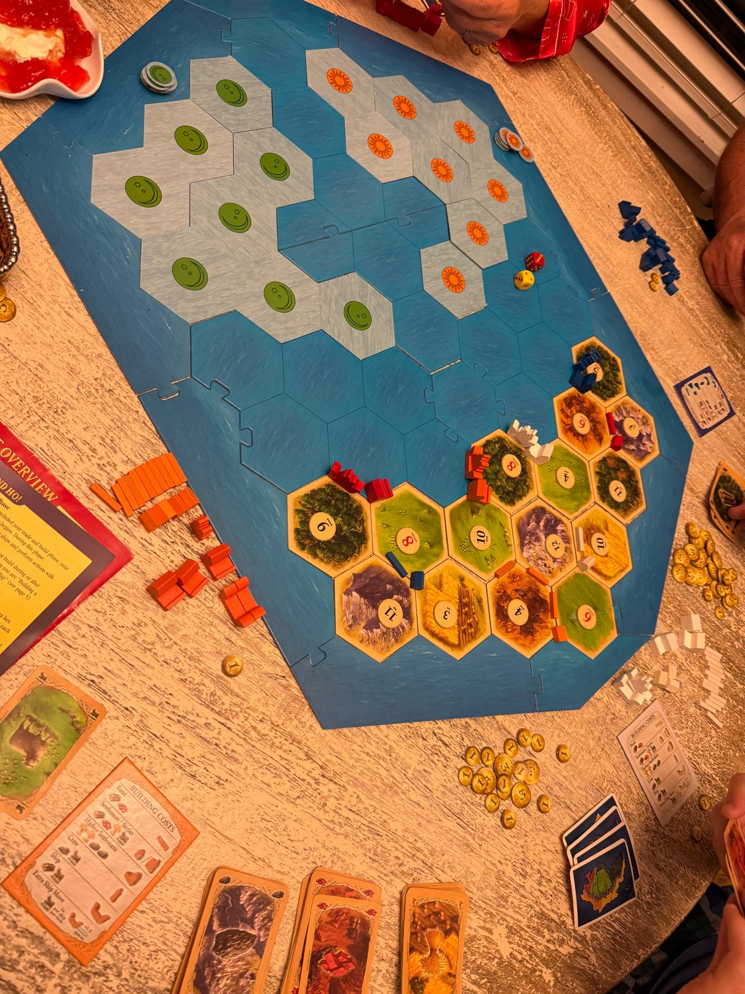 Started the year off right with a few rounds of Catan following our New Year’s dinner ✨ 

#catan
#gamenight 

#LTKActive #LTKU #LTKHome