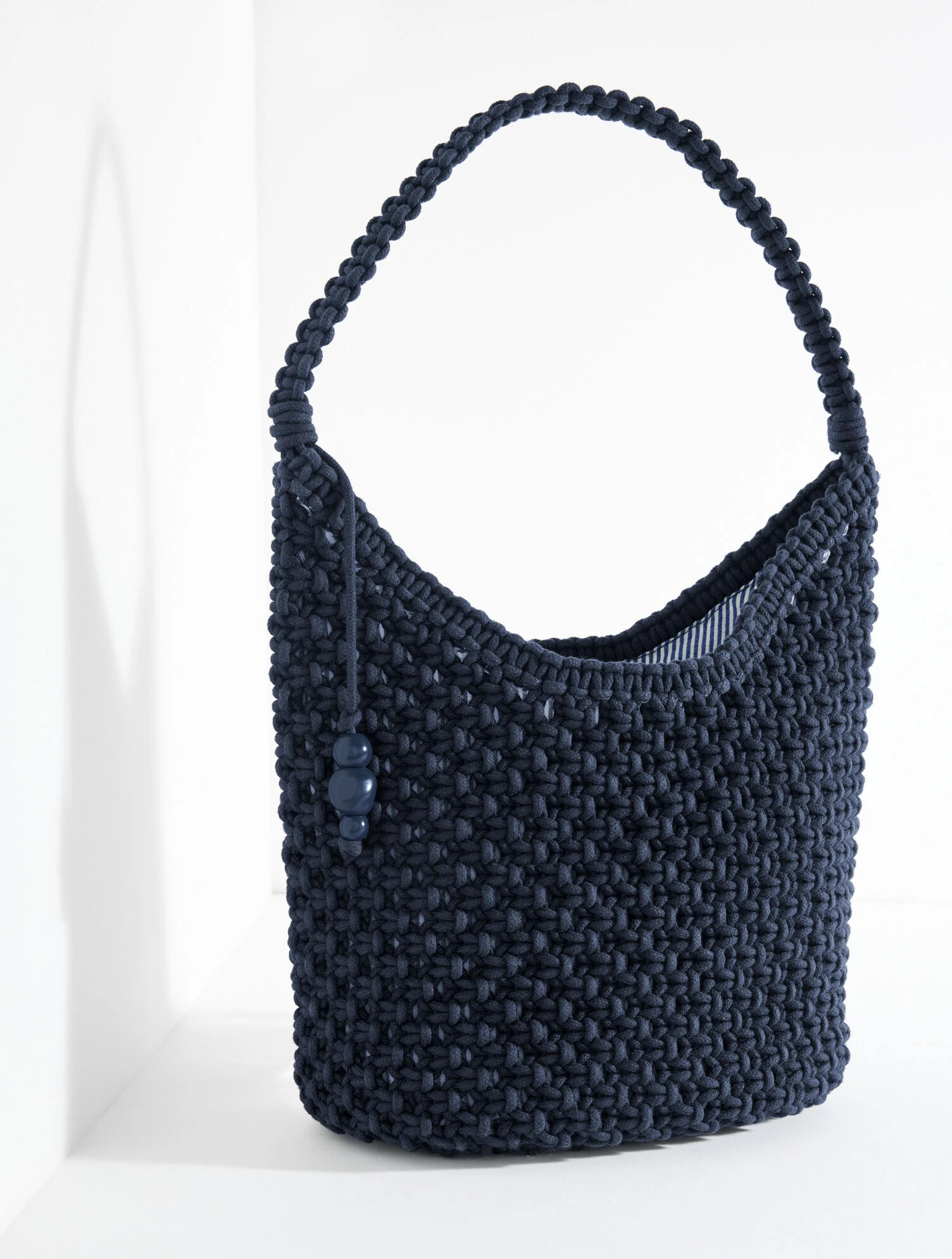 Knotted Cord Hobo Bag | Talbots