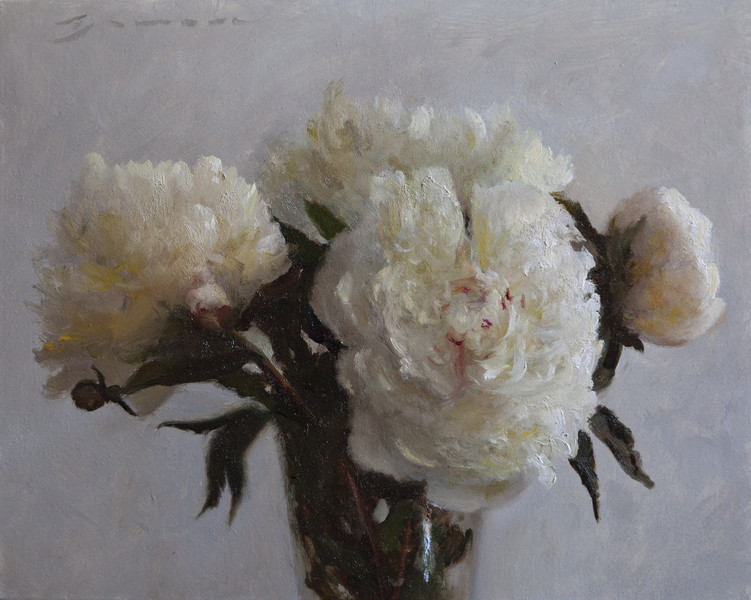 Peonies in White | Artfully Walls