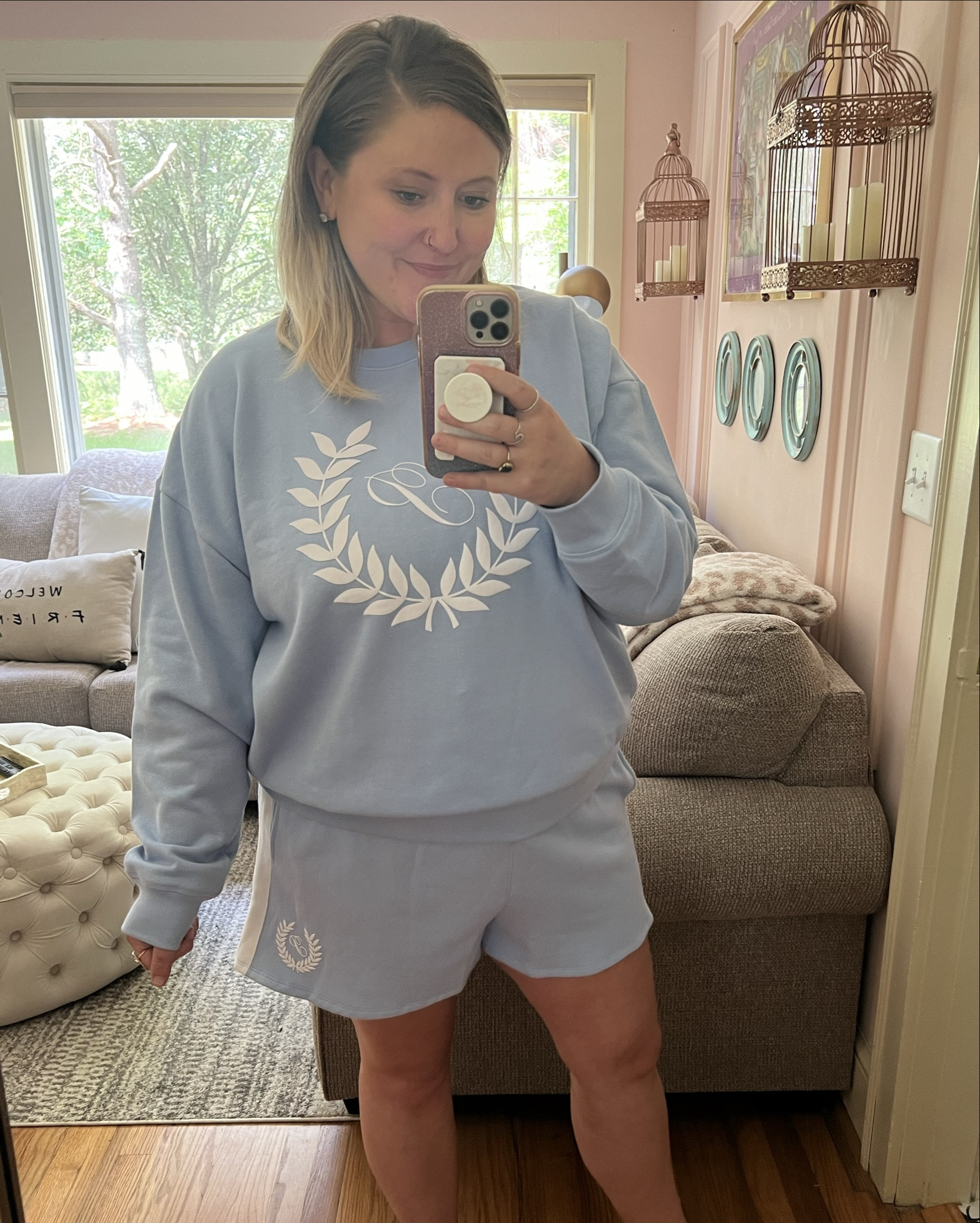 Another cozy lounge set for my postpartum collection! 🩵

Wearing XXL in both top & bottom - 24 weeks prey

#LTKMidsize #LTKBump #LTKFindsUnder100