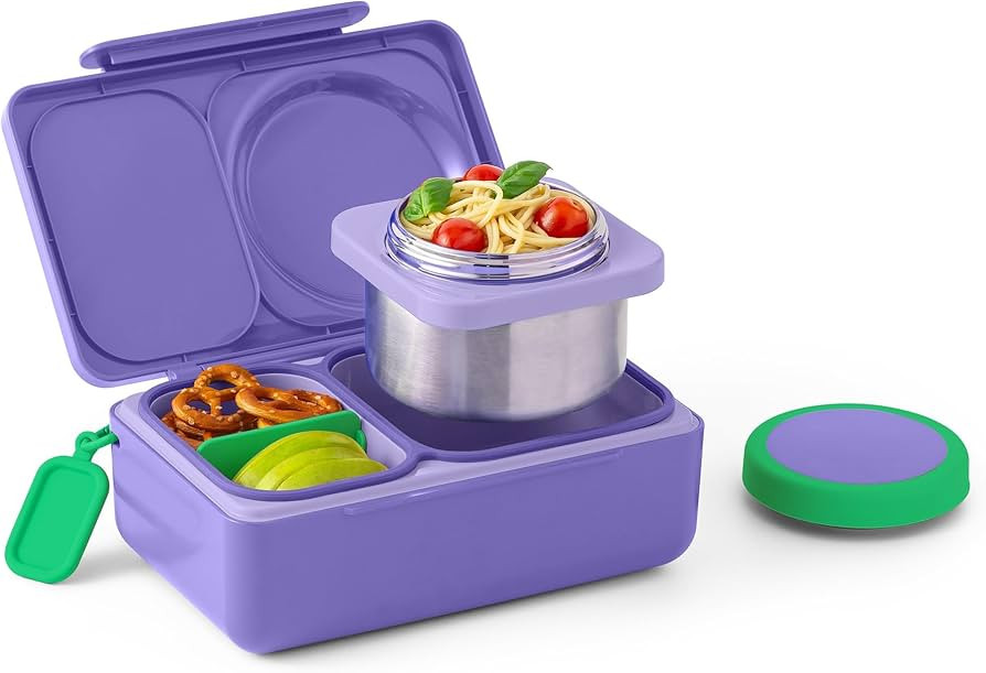Omie OmieBox UP bento box for kids | Insulated lunch box | Leak proof thermos food jar | Cooler i... | Amazon (US)