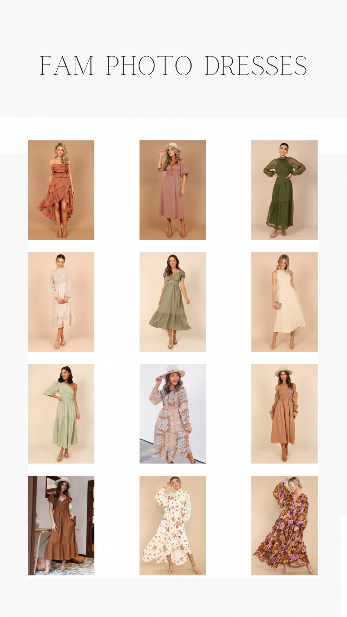 #familyphotodresses #familyphotos code MBB20

#LTKHoliday #LTKSeasonal