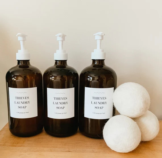Thieves Laundry Soap Labels Set 3 | Etsy | Etsy (US)