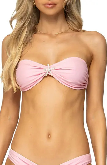 EDIKTED Starfish Bandeau Bikini Top | Nordstrom | Nordstrom
