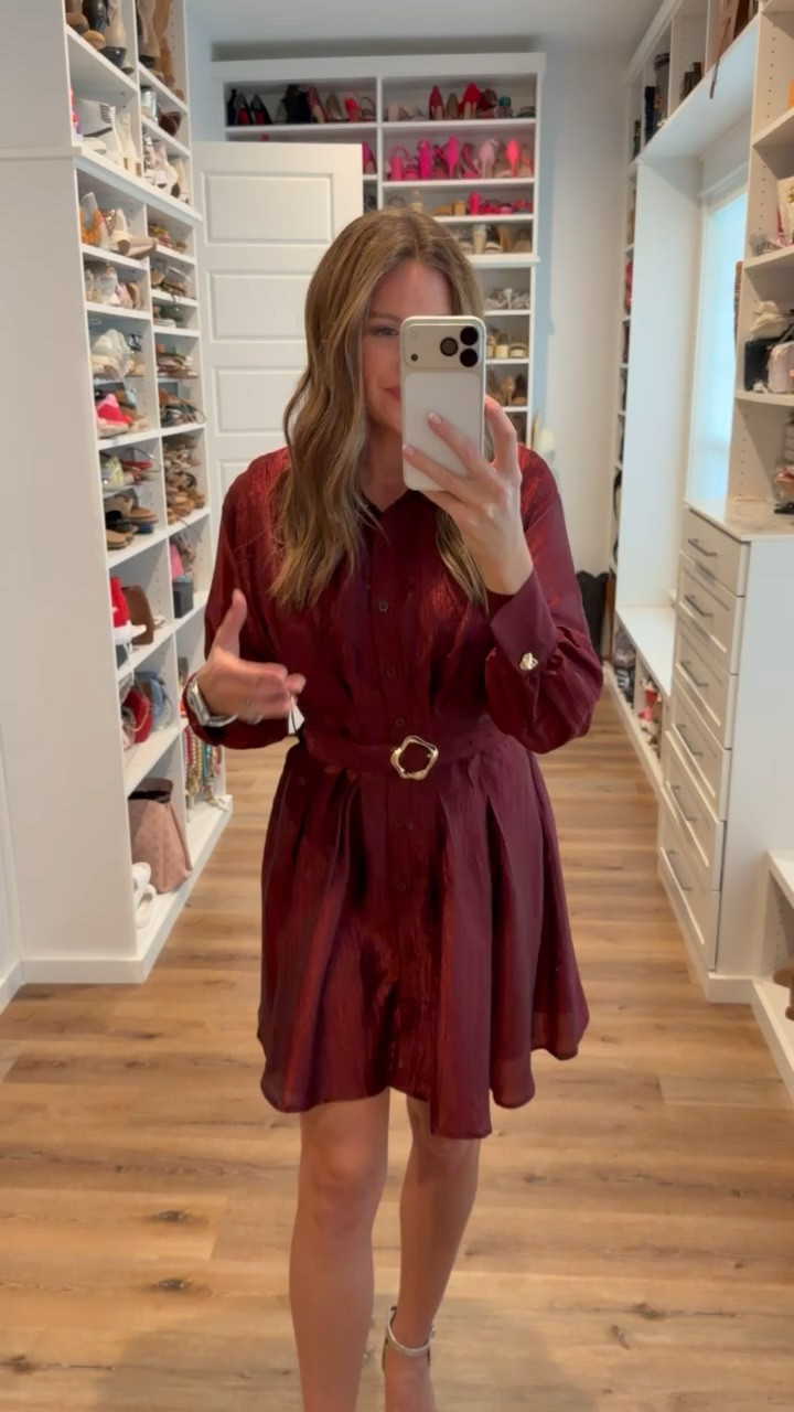 In a small dress, heels and accessories - fits tts.

#LTKootd #LTKgrwm #LTKSeasonal