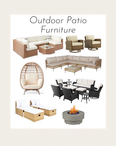 Beautiful patio furniture 

#patio #outdoor #amazon 

#LTKstyletip #LTKSeasonal #LTKhome