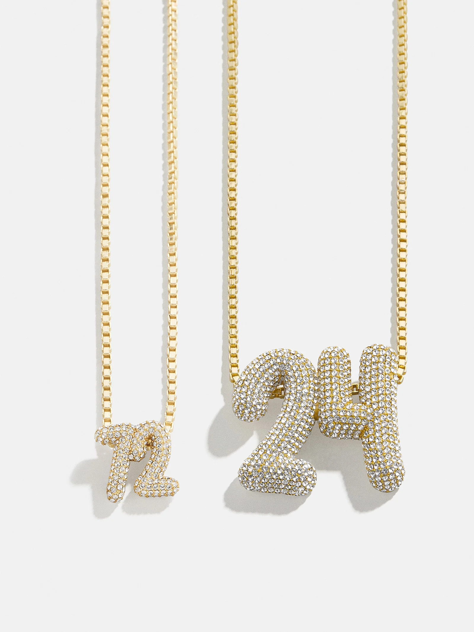 Lucky Number Bubble Necklace - Double Digits | BaubleBar