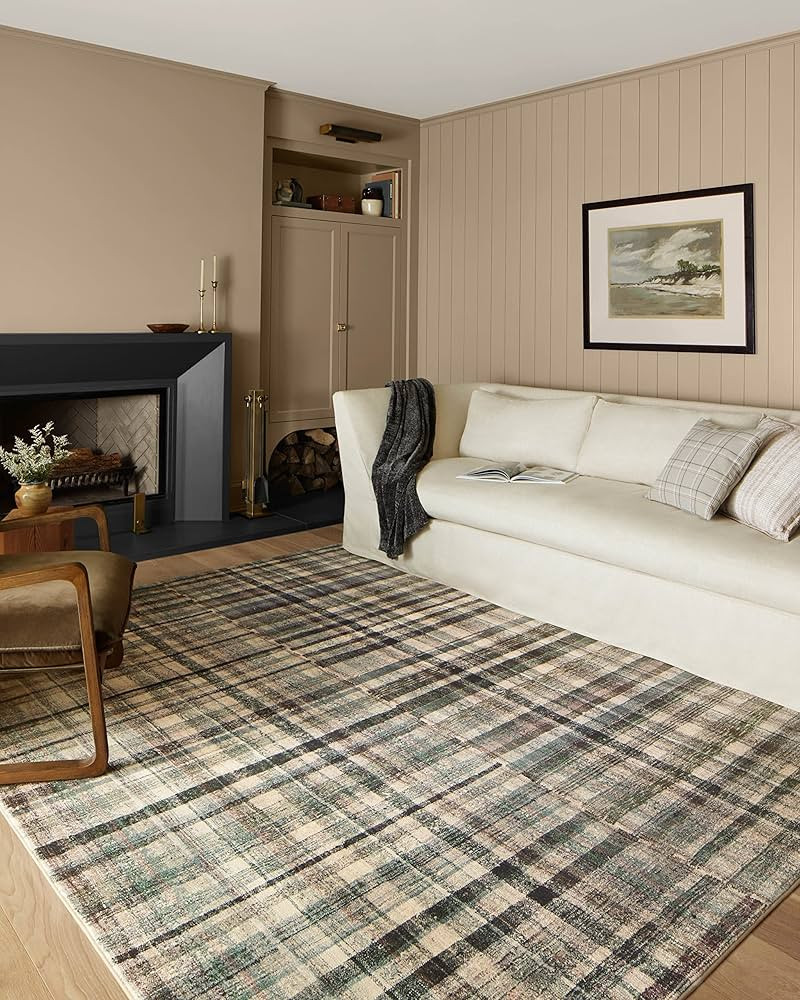 LOLOI Chris Loves Julia Humphrey Collection HUM-03 Forest/Multi 7'-3'' x 9'-3'' Area Rug feat. Cl... | Amazon (US)