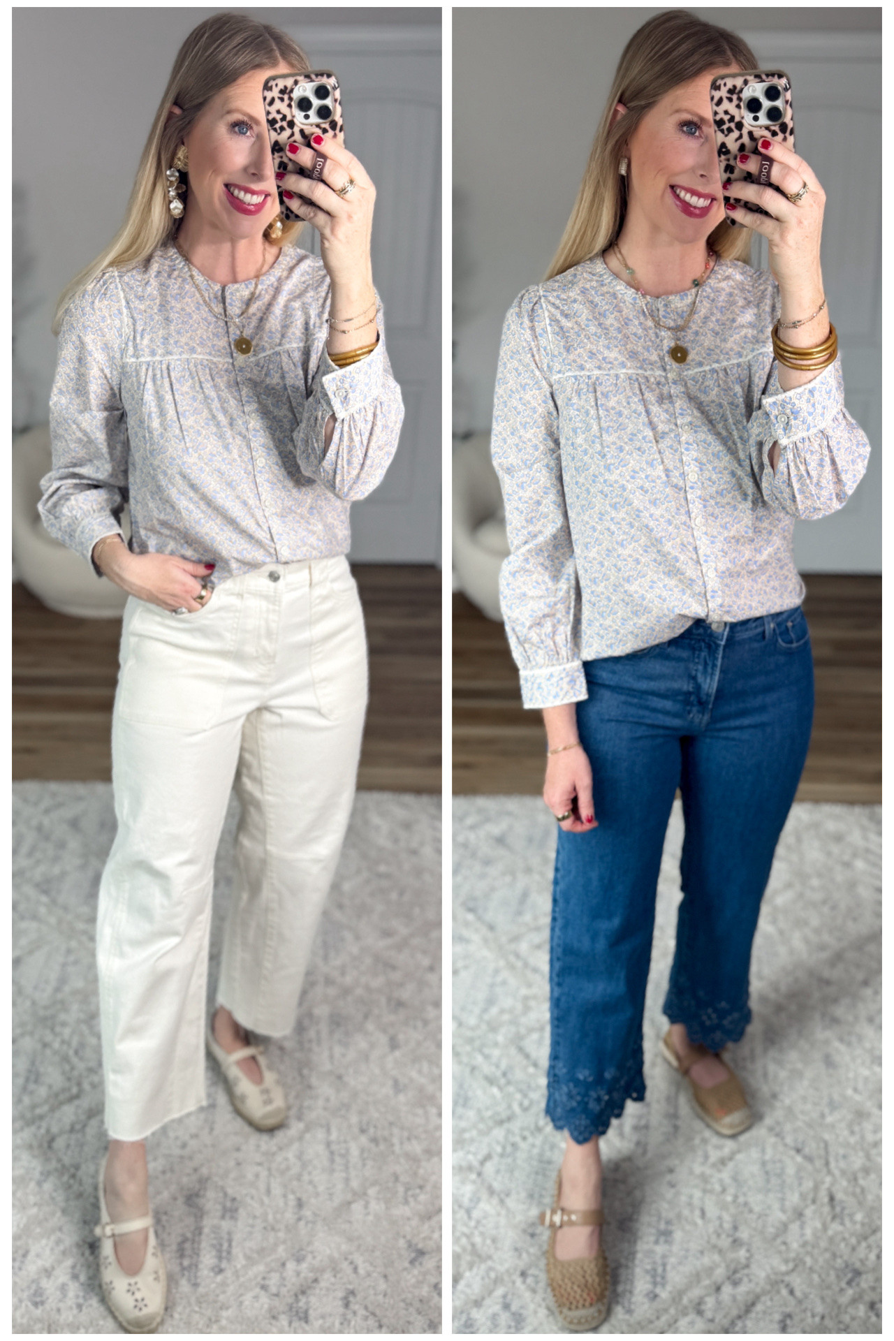 2 ways to wear this floral blouse from Walmart! 

#LTKootd #LTKWorkwear