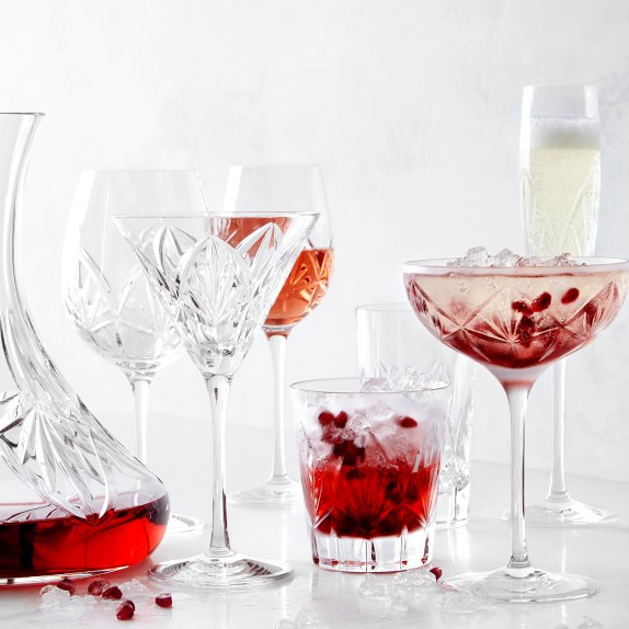 Fiore Coupe Glasses | Williams-Sonoma
