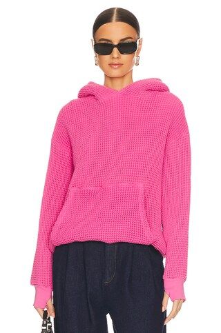 Michael Lauren Shaw Oversized Hoodie in Party Pink from Revolve.com | Revolve Clothing (Global)