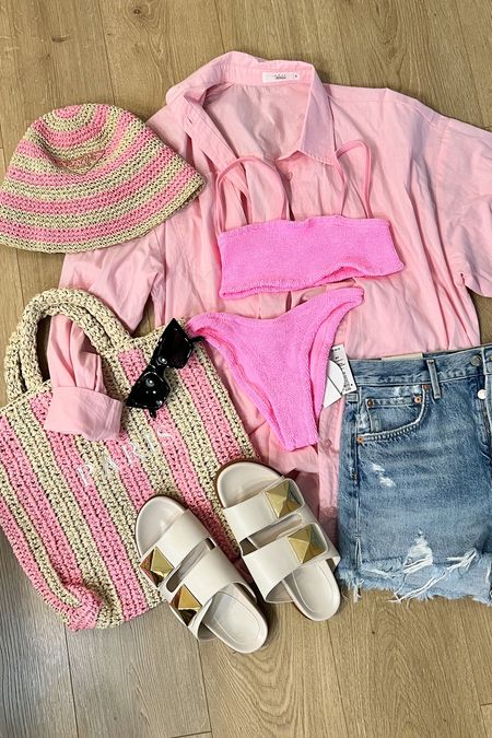 Vacation outfit inspo!!! Bag + hat launch tonight at Talulah! 

#vacation #shoptalulah #travel #hunzag #pink #summer #cabo

#LTKSeasonal #LTKFind #LTKtravel