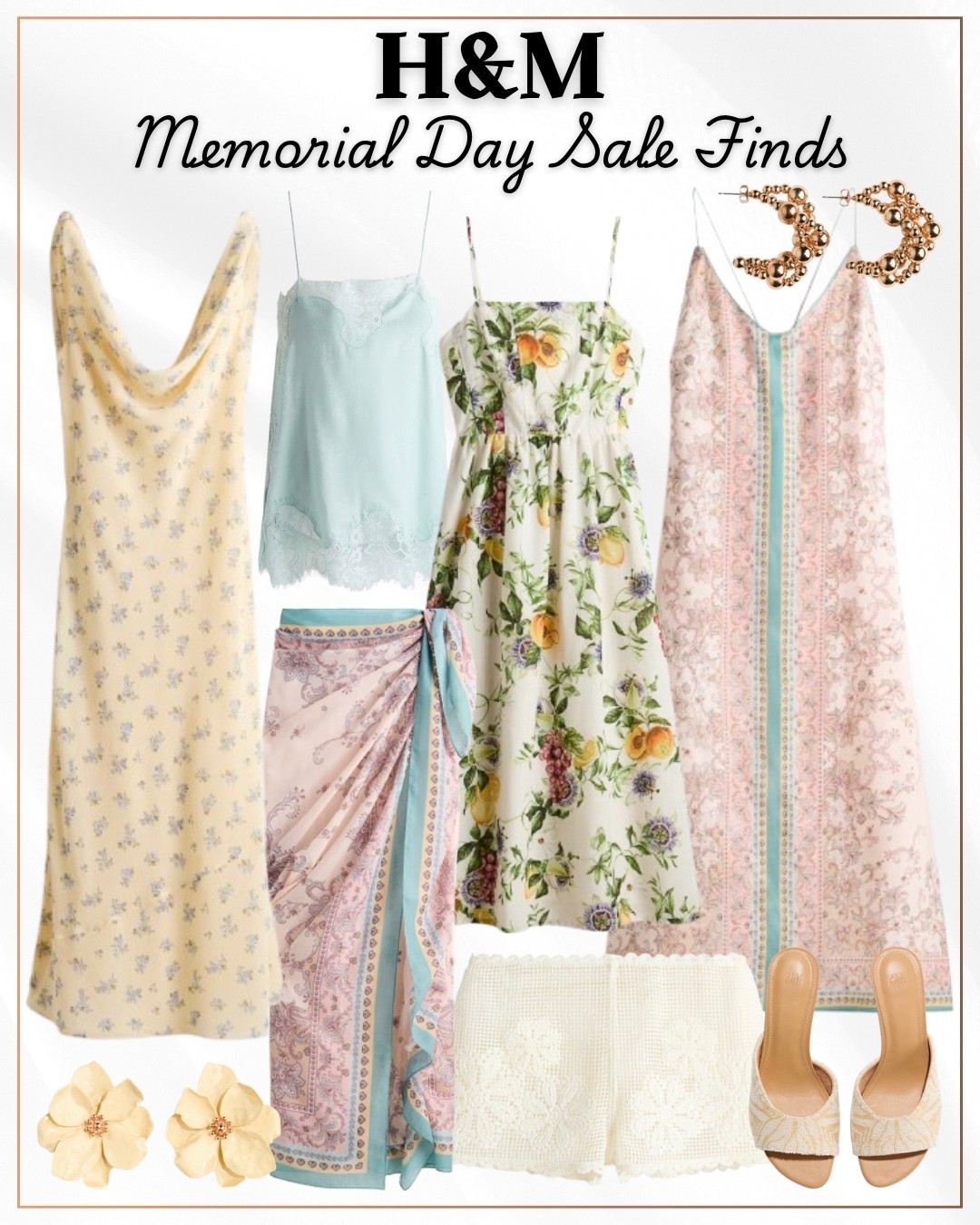 H&M Memorial Day Sale Finds

H&M / Memorial Day / Memorial Day sale / Memorial Day weekend / sale / sale alert / H&M Memorial Day sale / sarong / swim coverup / swim sarong / summer dress / summer dresses / maxi dress / cowl neck dress / lace camisole / lace cami / gold earrings / gold hoop earrings / coverup shorts / sundress / sundresses / summer fashion / summer outfit / summer outfits / pastel fashion / plus size fashion / plus size outfit / kitten heels / summer heels

#LTKSaleAlert #LTKSeasonal #LTKSwim