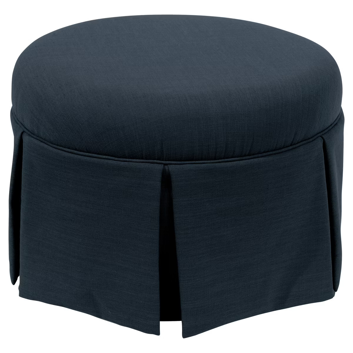 Skyline Furniture Round Skirted Ottoman | Target