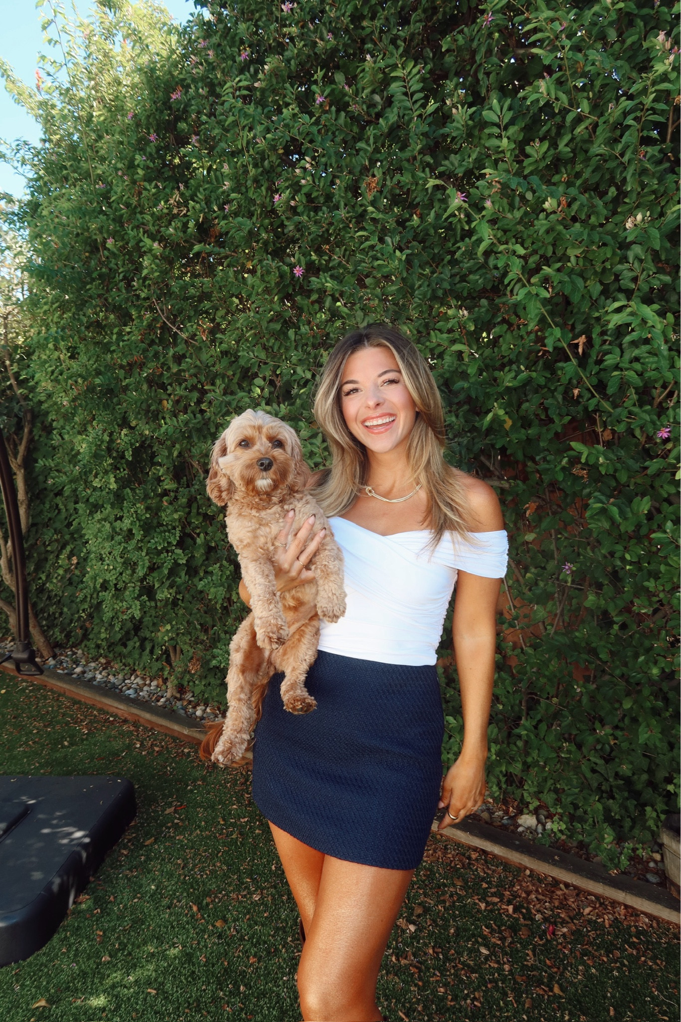 Fall everyday transitional outfit Abercrombie 20% off sitewide 

Abercrombie code: afltk
Divi code: emerson 

Wearing a small in top and skirt. 

#LTKSaleAlert #LTKStyleTip #LTKBeauty