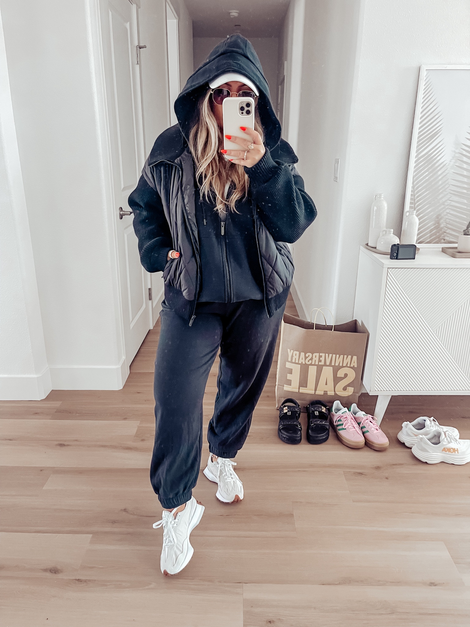 Nordstrom anniversary sale outfit idea! 

Pants - large 
Jacket - xl
Sweatshirt - large 
Shoes tts 
Top - m 



#LTKFindsUnder100 #LTKxNSale #LTKSaleAlert