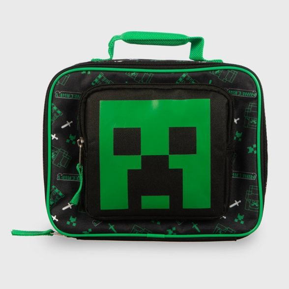 Minecraft Boys' Lunch Kit - Black | Target