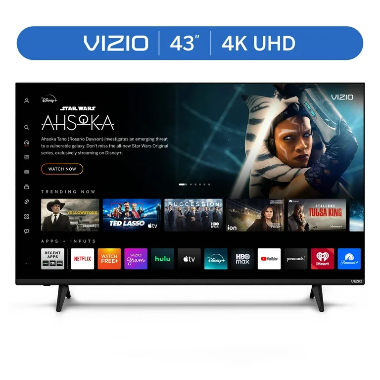 VIZIO 43" Class 4K LED HDR Smart TV (V4K43M-08) | Walmart (US)