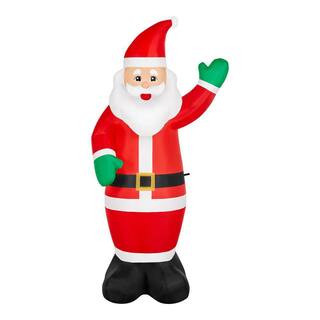9 ft Giant-Sized LED Santa | The Home Depot