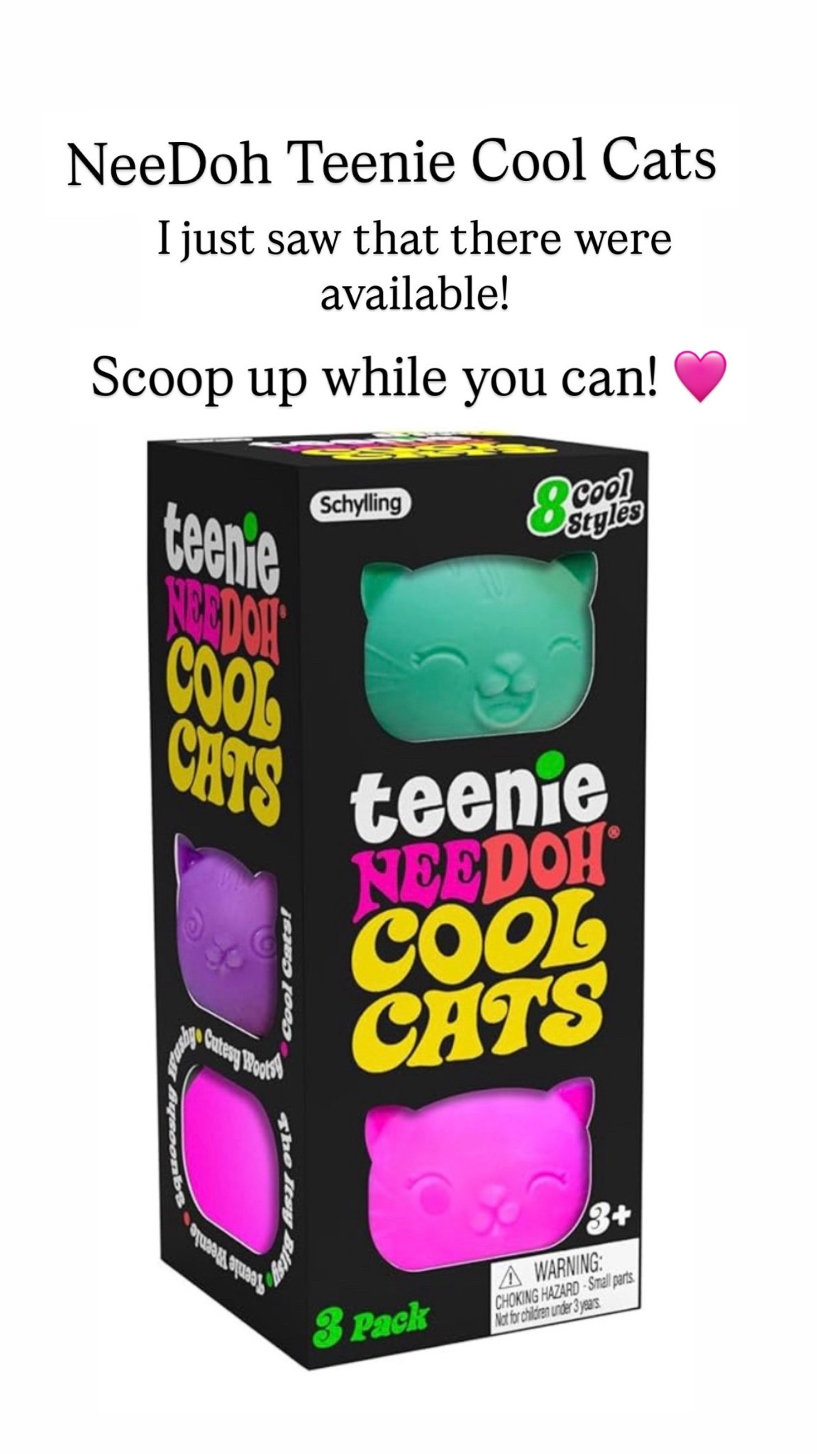 NeeDoh Teenie Cool Cats

#LTKKids