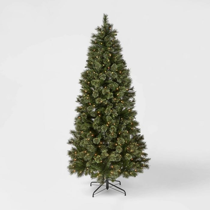 7ft Pre-Lit Cashmere Artificial Christmas Tree Clear Lights - Wondershop™ | Target