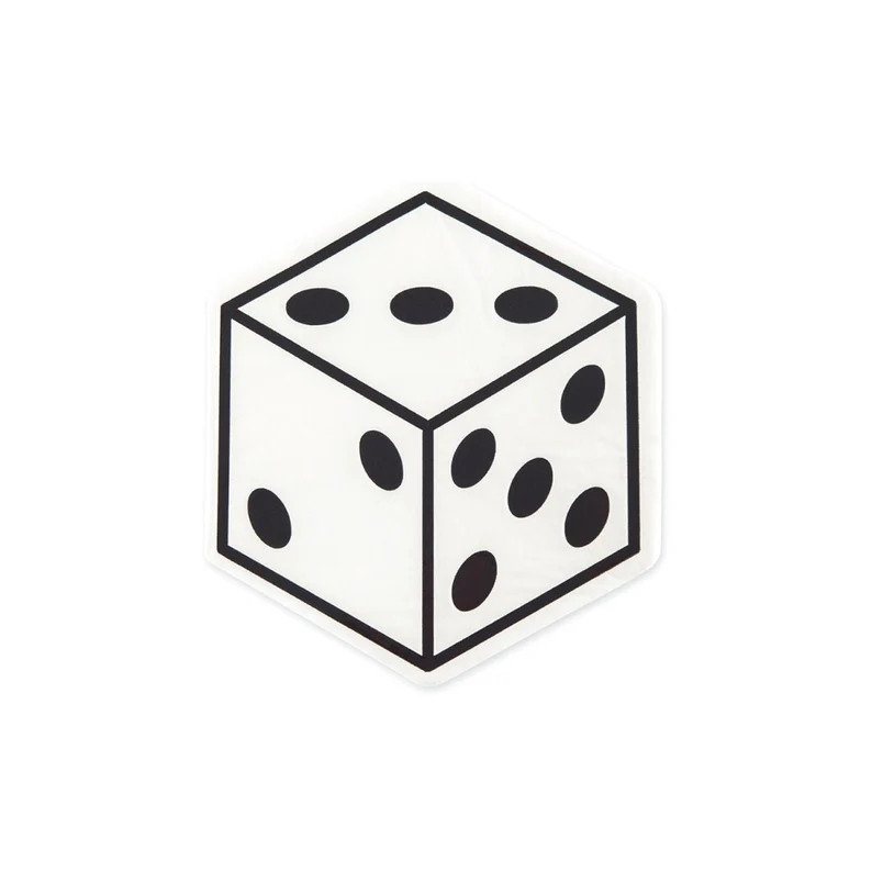 Roll the Dice Dessert Napkins 20ct  Vegas Bachelorette Party - Etsy | Etsy (US)