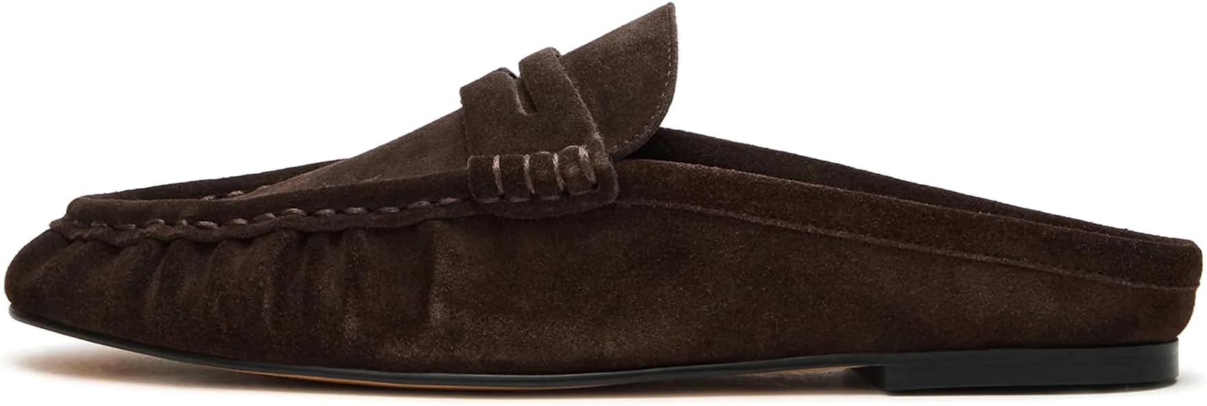 Penny Loafers for Women Comfortable Slip on Suede Loafers Mules Women’s Closed Toe Loafer Slide... | Amazon (US)