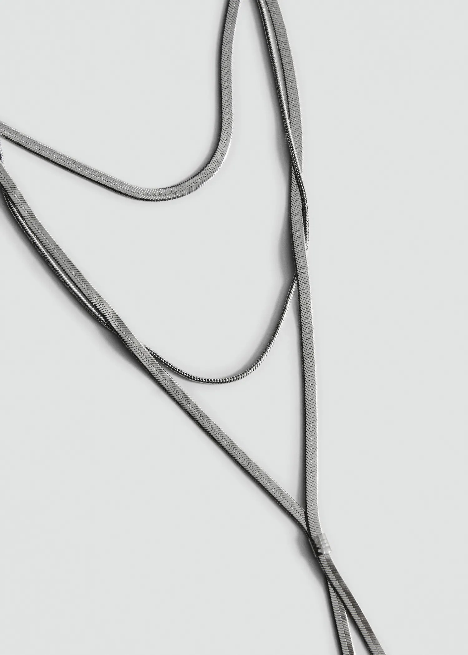 Mixed waterfall necklace | Mango (US/MX/AU)