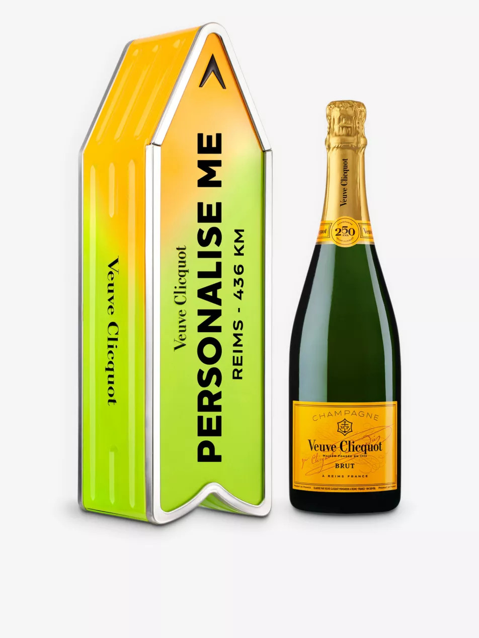 Arrow Brut NV champagne with personalised tin 750ml | Selfridges