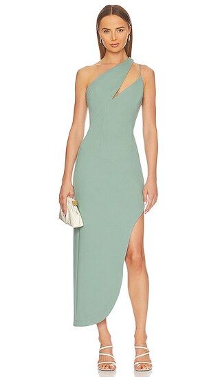 Odyssey Dress in Dusty Teal | Revolve Clothing (Global)