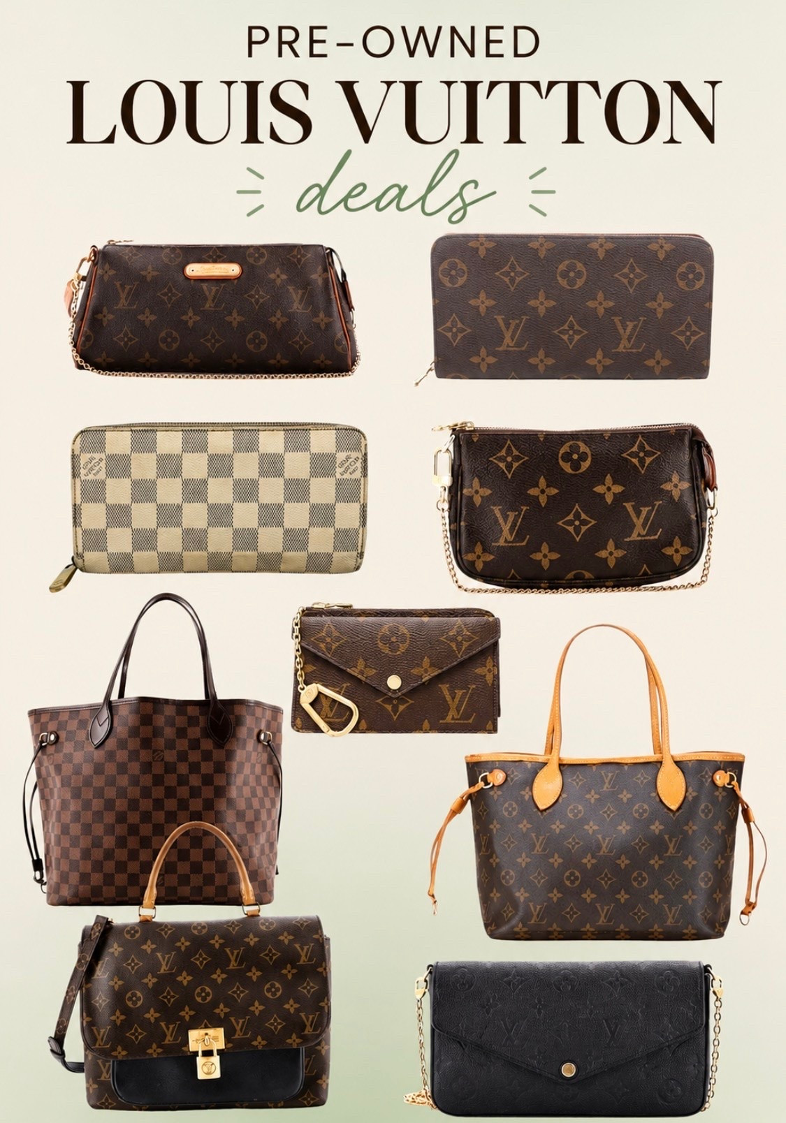 Louis Vuitton and designer bags on a major mark down

#LTKmomlife #LTKSaleAlert