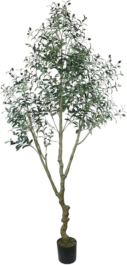HaiSpring Artificial Olive Tree 7ft (84'') Tall Fake Plants Suitable for Modern Living Rooms Home... | Amazon (US)