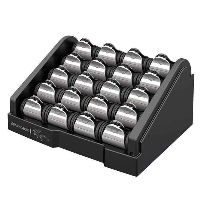 Remington H9000 Pearl Ceramic Heated Clip Hair Rollers Hot Electric Curlers London Edtion       A... | Amazon (US)