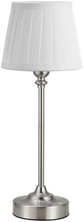 Kakanuo Cordless Table Lamp Rechargeable Silver - 1 Pack 4000mAH Battery Operated Lamp for Decor,... | Amazon (US)