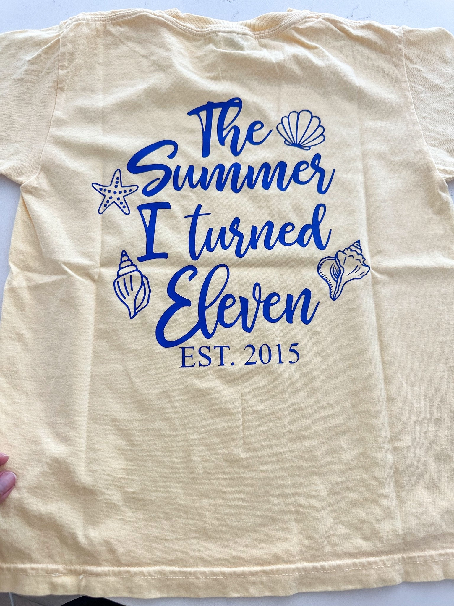 Girls the summer I turned pretty themed birthday tshirt. Can customize as well. 
#birthdaytshirt #thesummeriturnedpretty #etsy

#LTKBeauty