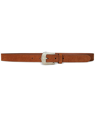 Lauren Ralph Lauren Leather Pant Belt - Macy's | Macy's