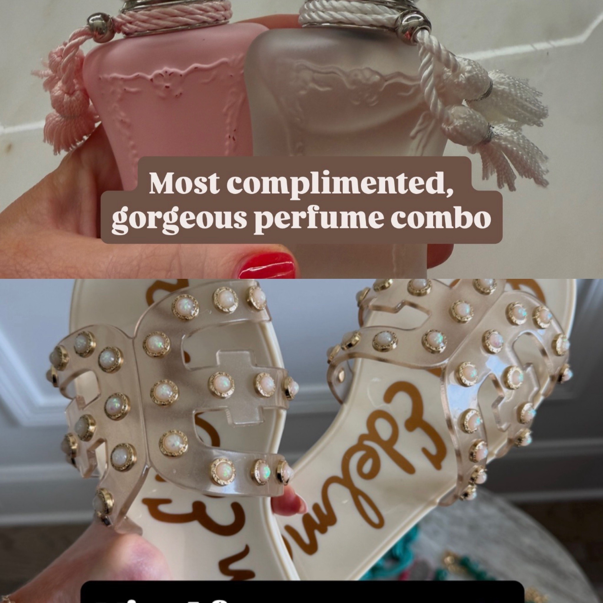 The absolute most gorgeous perfume, viral jelly shoes 

#LTKdayinmylife #LTKmomlife #LTKgrwm