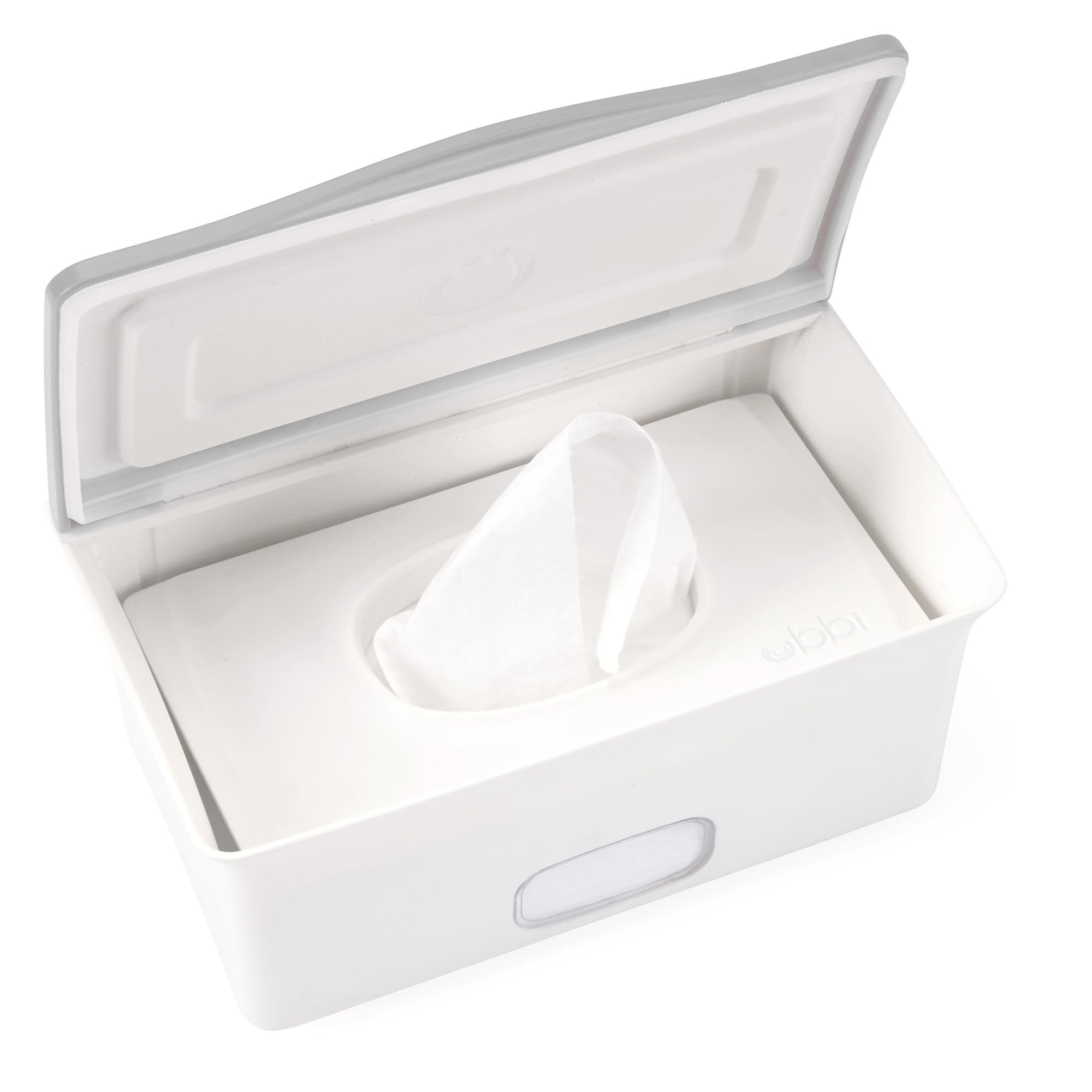 Ubbi Baby Wipes Dispenser, Baby Wipes Case, Baby Wipes Holder With Weighted Plate, Keeps Wipes Fr... | Amazon (US)