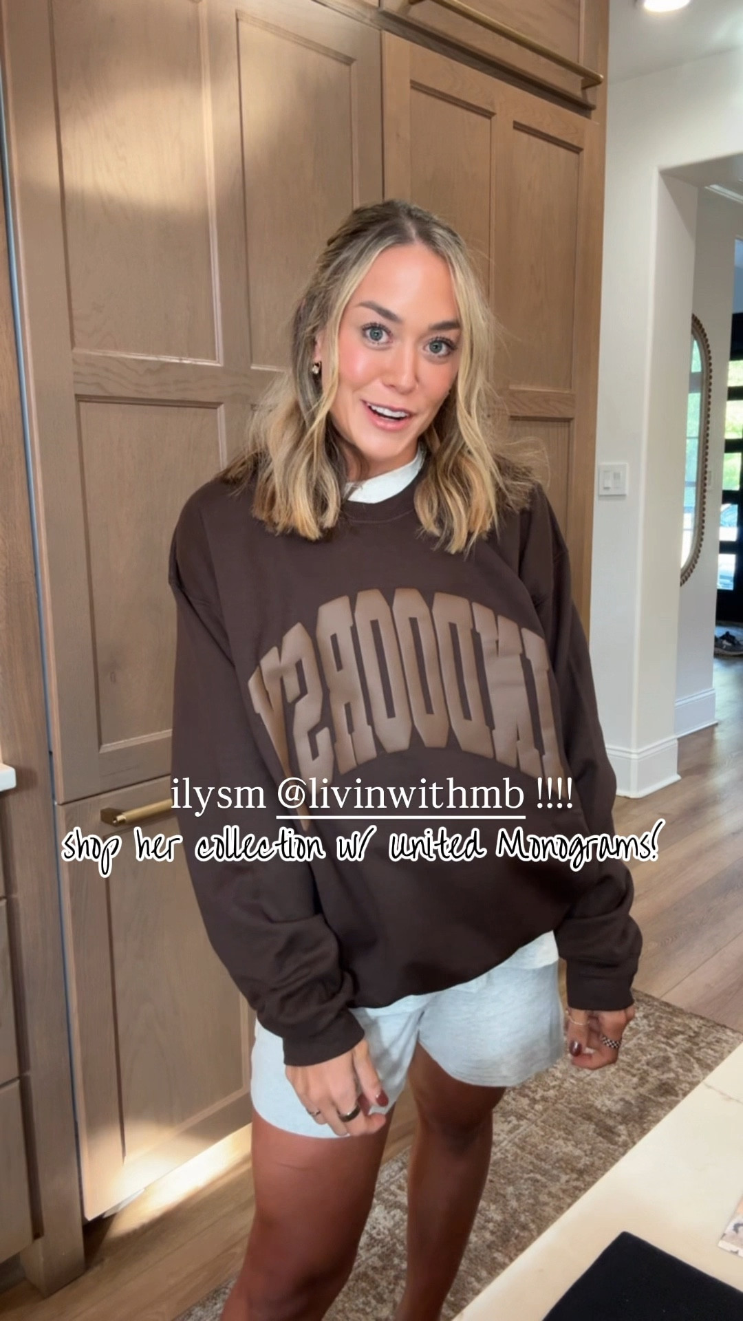 SOOO HAPPY FOR MY MB🤎 such a cute Fall collection w/ United Monograms — so many cutie finds! Use her code MB10 to save! I’m wearing a L crewneck here! 

Halloween fits / comfy / crewneck / fall style / livinwithMB / Holley Gabrielle / loungewear 


#LTKFindsUnder50 #LTKStyleTip #LTKSeasonal